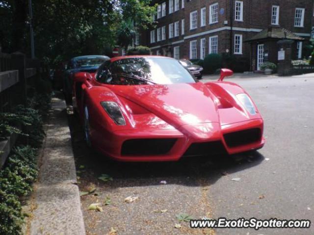 Ferrari Enzo spotted in Hampstead, United Kingdom