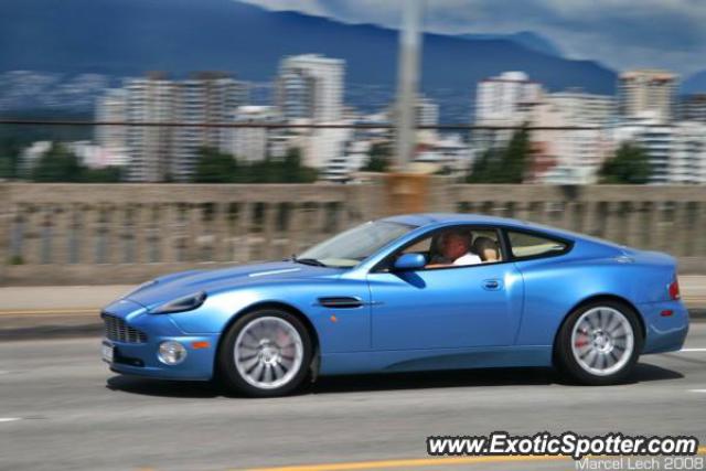 Aston Martin Vanquish spotted in Vancouver, Canada