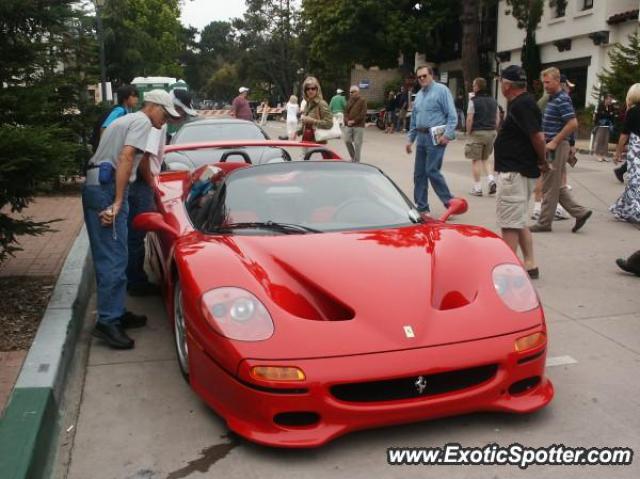 Ferrari F50 spotted in Carmel, California