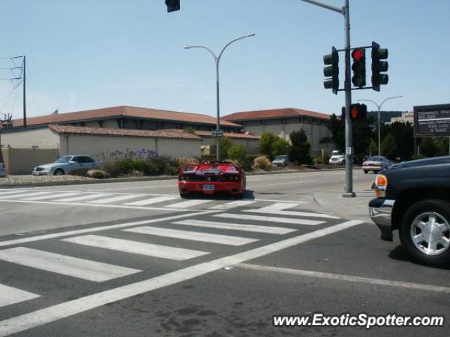 Ferrari F50 spotted in Monterey, California