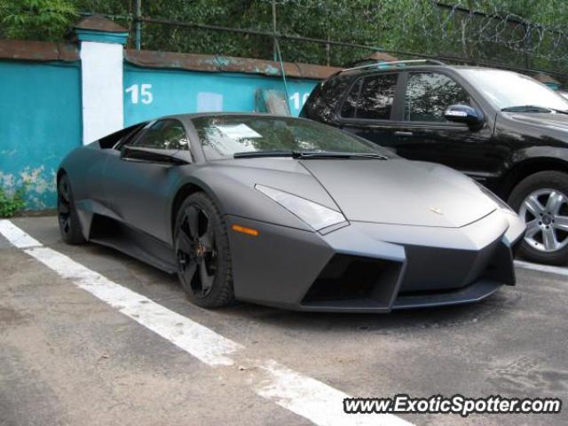 Lamborghini Reventon spotted in Moscow, Russia
