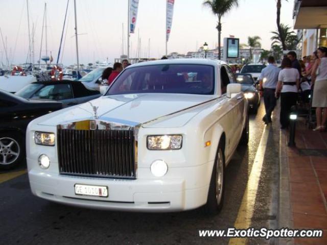 Rolls Royce Phantom spotted in Puerto Banus, Malaga, Spain