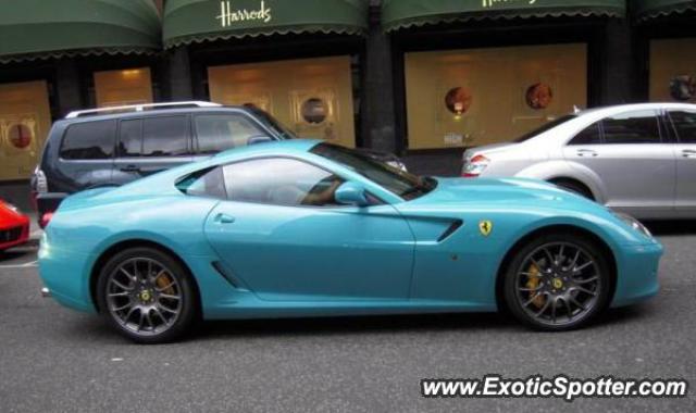 Ferrari California spotted in London, United Kingdom