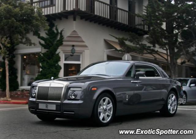 Rolls Royce Phantom spotted in Carmel, California