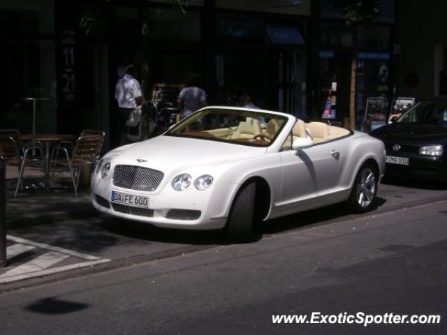 Bentley Continental spotted in Darmstadt, Germany