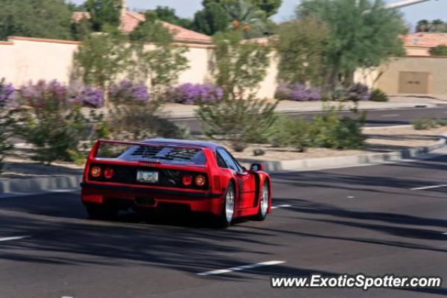 Ferrari F40 spotted in Scottsdale, Arizona