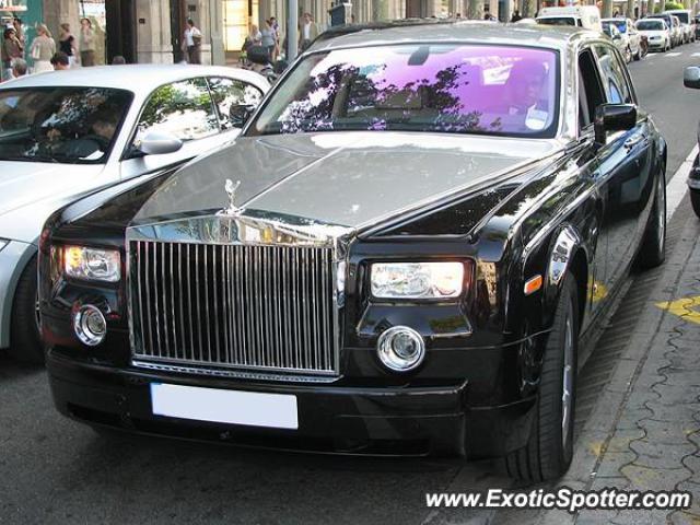 Rolls Royce Phantom spotted in Barcelona, Spain