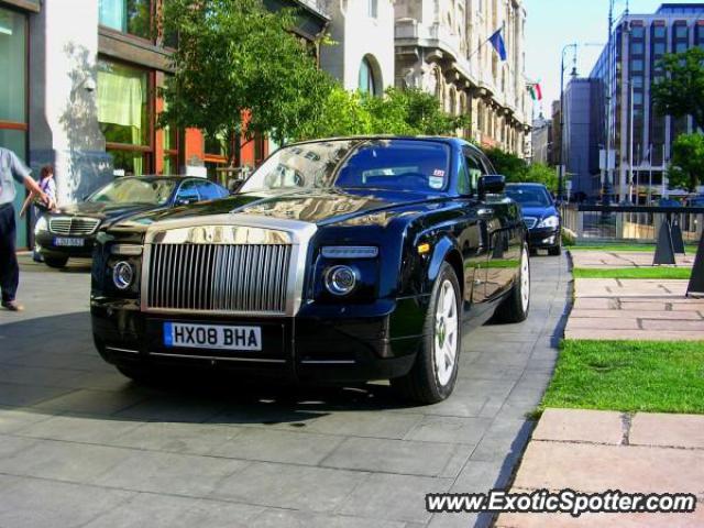 Rolls Royce Phantom spotted in Budapest, Hungary
