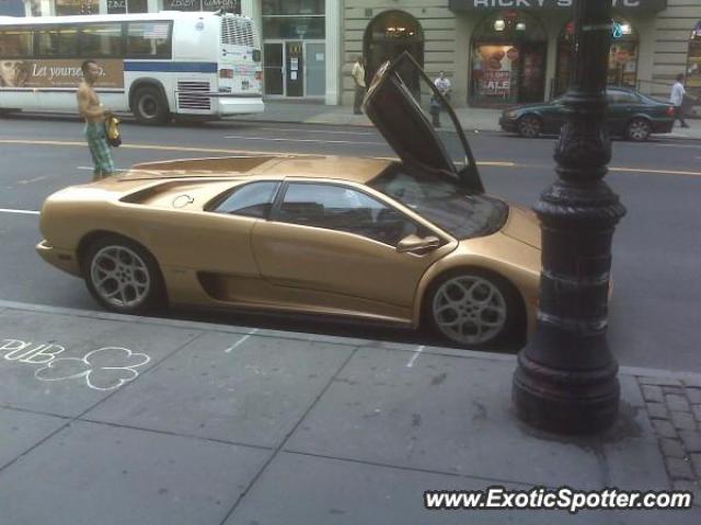 Lamborghini Diablo spotted in New York, New York