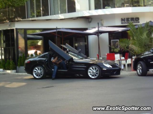 Mercedes SLR spotted in Sofia, Bulgaria