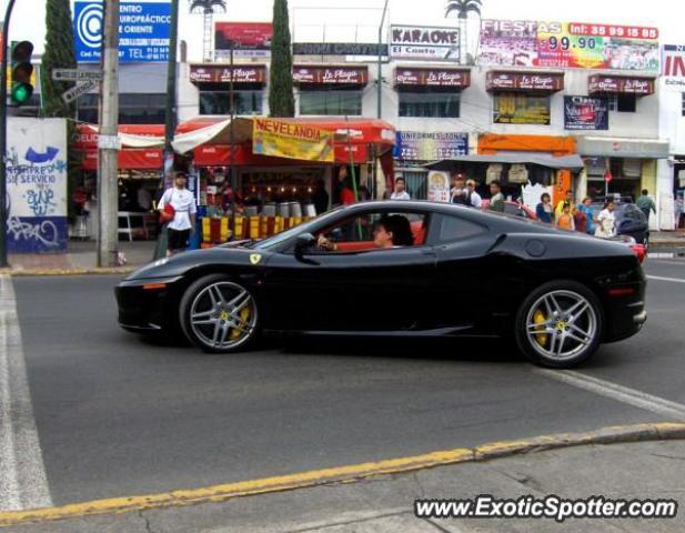 Ferrari F430 spotted in DF, Mexico