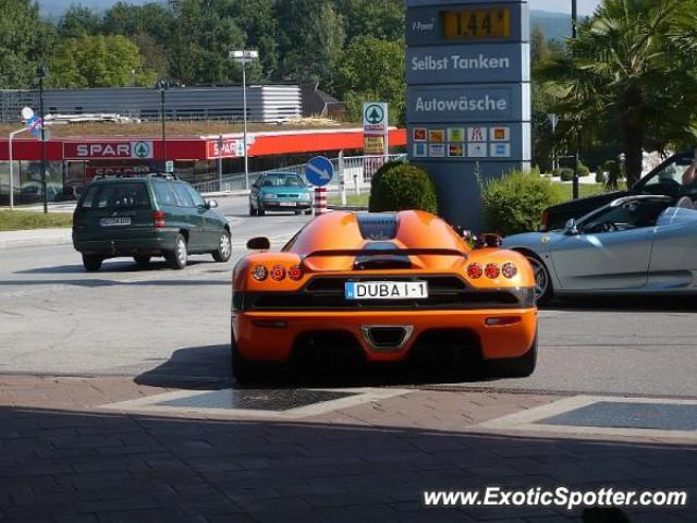 Koenigsegg CCX spotted in Velden am Wörthersee, Austria
