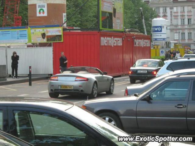Aston Martin Vantage spotted in Prague, Czech Republic