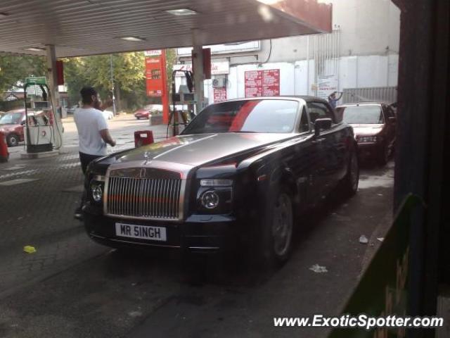 Rolls Royce Phantom spotted in Birmingham, United Kingdom
