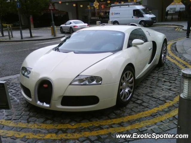 Bugatti Veyron spotted in Birmingham, United Kingdom