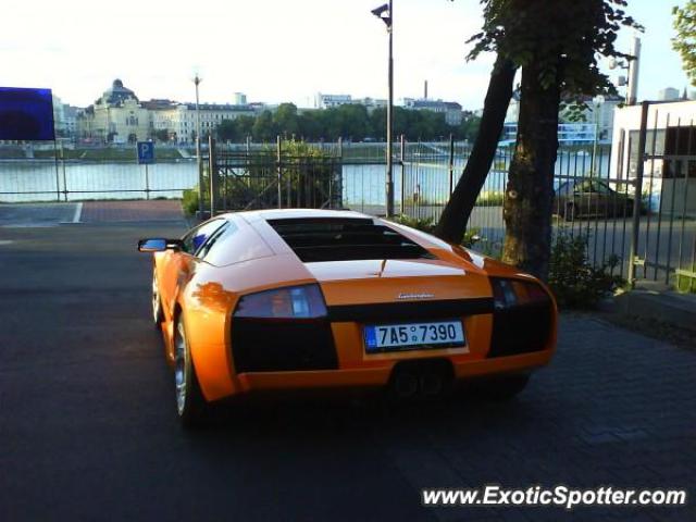 Lamborghini Murcielago spotted in Bratislava, Slovakia