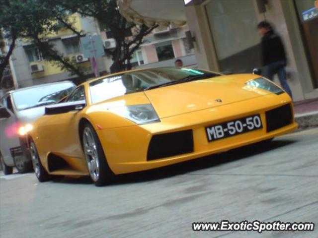 Lamborghini Murcielago spotted in Macao, China
