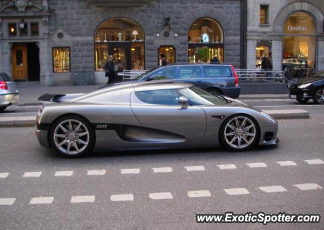 Koenigsegg CCR spotted in Stockholm, Sweden