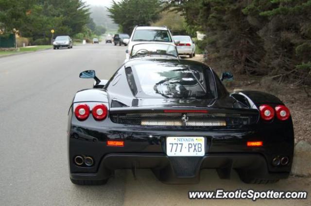 Ferrari Enzo spotted in Pebble Beach, California