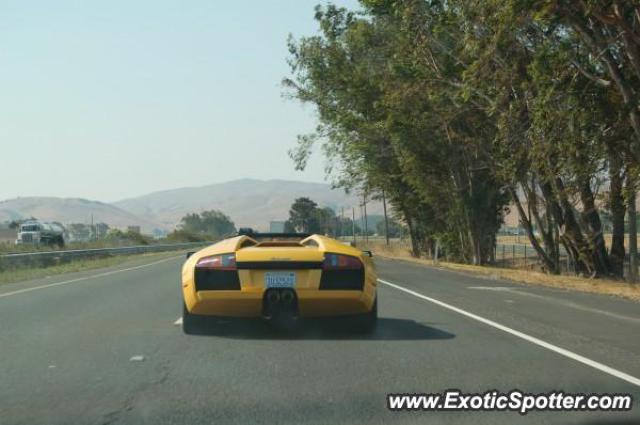 Lamborghini Murcielago spotted in Fairfield, California
