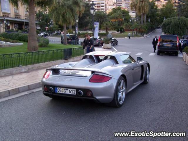 Porsche Carrera GT spotted in Monte-Carlo, Monaco