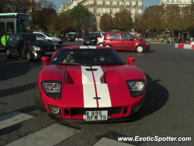 Ford GT spotted in Paris, France