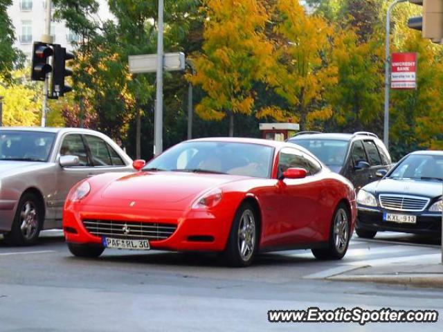 Ferrari 612 spotted in Budapest, Hungary