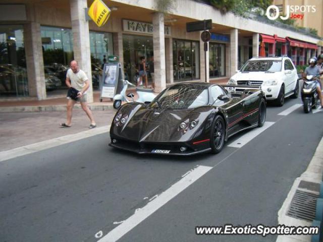 Pagani Zonda spotted in Monaco, Monaco