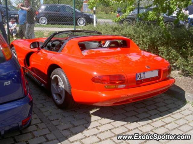 Dodge Viper spotted in Adenau, Germany