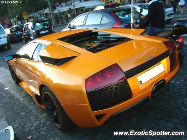 Lamborghini Murcielago spotted in Paris, France