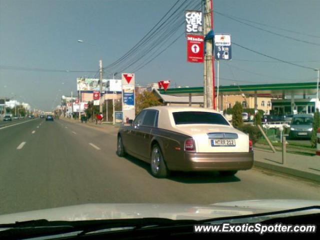 Rolls Royce Phantom spotted in Bucuresti, Romania