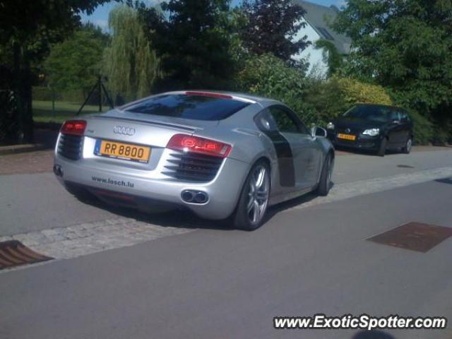 Audi R8 spotted in Steinsel, Luxembourg
