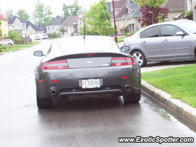 Aston Martin Vantage spotted in Montreal, Canada