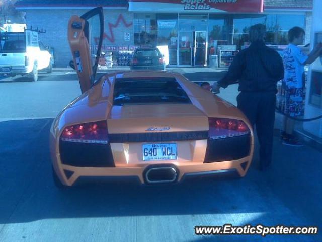Lamborghini Murcielago spotted in Montreal, Canada