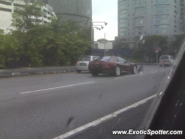 Ferrari 599GTB spotted in Kuala lumpur, Malaysia