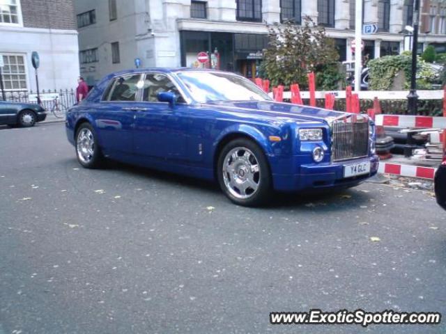 Rolls Royce Phantom spotted in London, United Kingdom