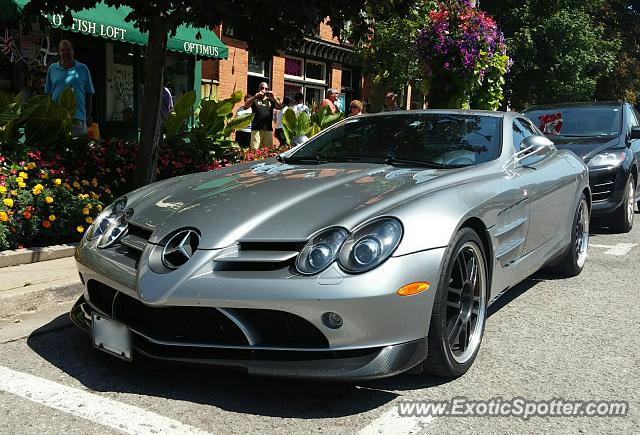 Mercedes SLR spotted in Niagara, Canada