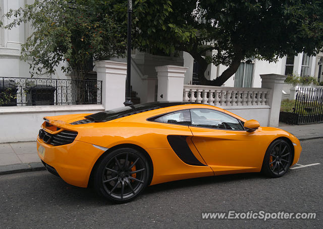 Mclaren MP4-12C spotted in London, United Kingdom