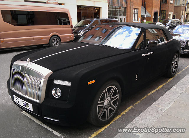 Rolls Royce Phantom spotted in London, United Kingdom