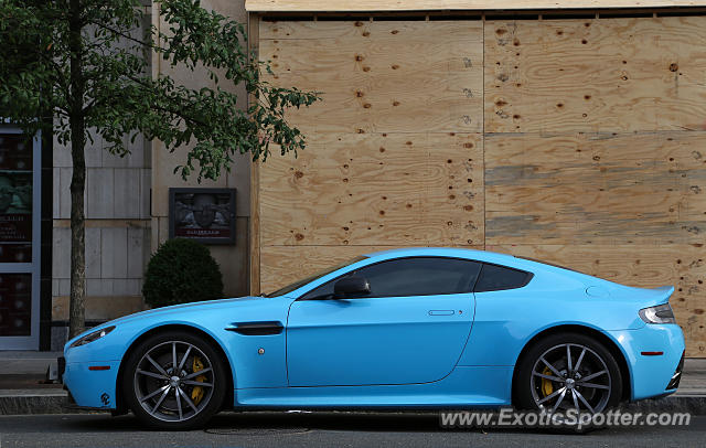 Aston Martin Vantage spotted in Boston, Massachusetts