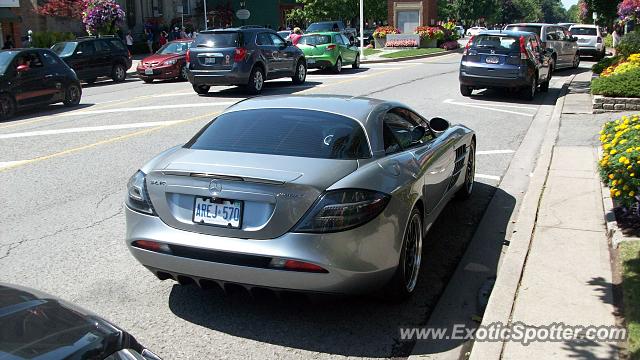Mercedes SLR spotted in NOTL,On, Canada