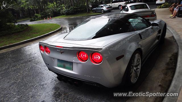 Chevrolet Corvette ZR1 spotted in Taguig City, Philippines