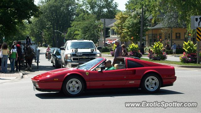 Ferrari 328 spotted in NOTL,On, Canada