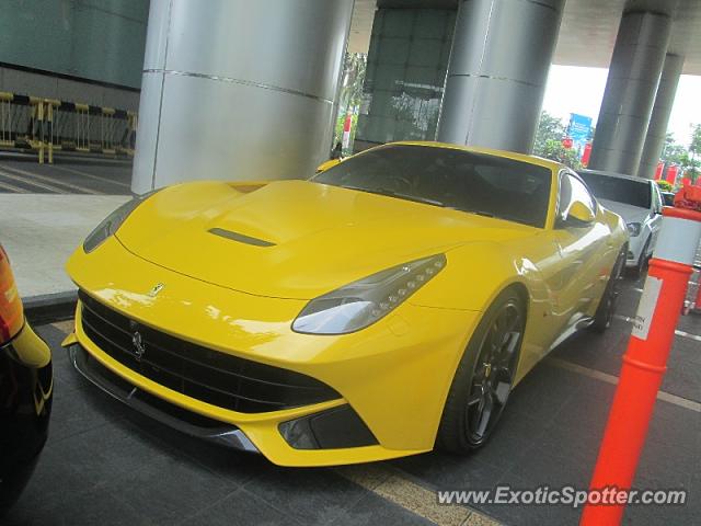 Ferrari F12 spotted in Jakarta, Indonesia