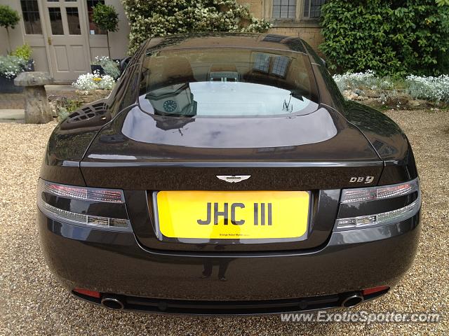 Aston Martin DB9 spotted in Gloucestershire, United Kingdom