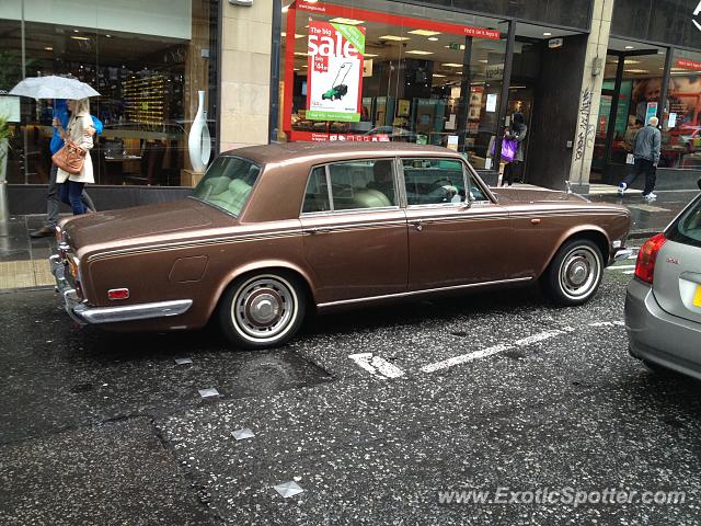 Rolls Royce Silver Shadow spotted in Edinburgh, United Kingdom