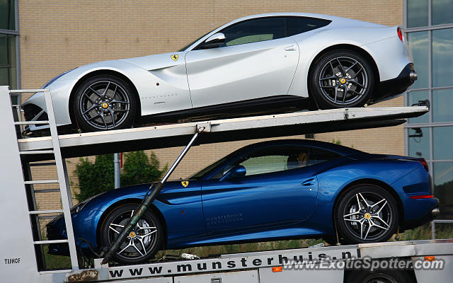 Ferrari California spotted in Zandvoort, Netherlands