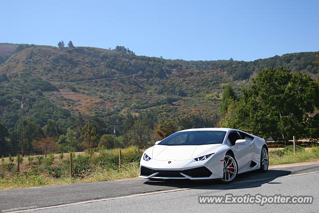 Lamborghini Huracan spotted in Carmel, California