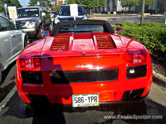 Lamborghini Gallardo spotted in Denver, Colorado