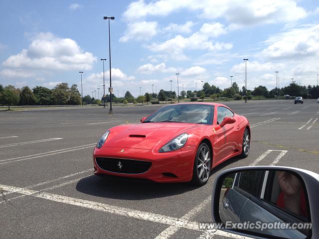 Ferrari California spotted in Freehold, New Jersey